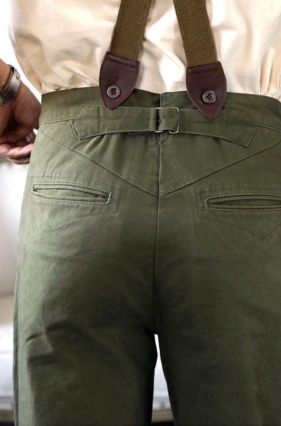 Pan015 RED TORNADO Retro Chino Straight 