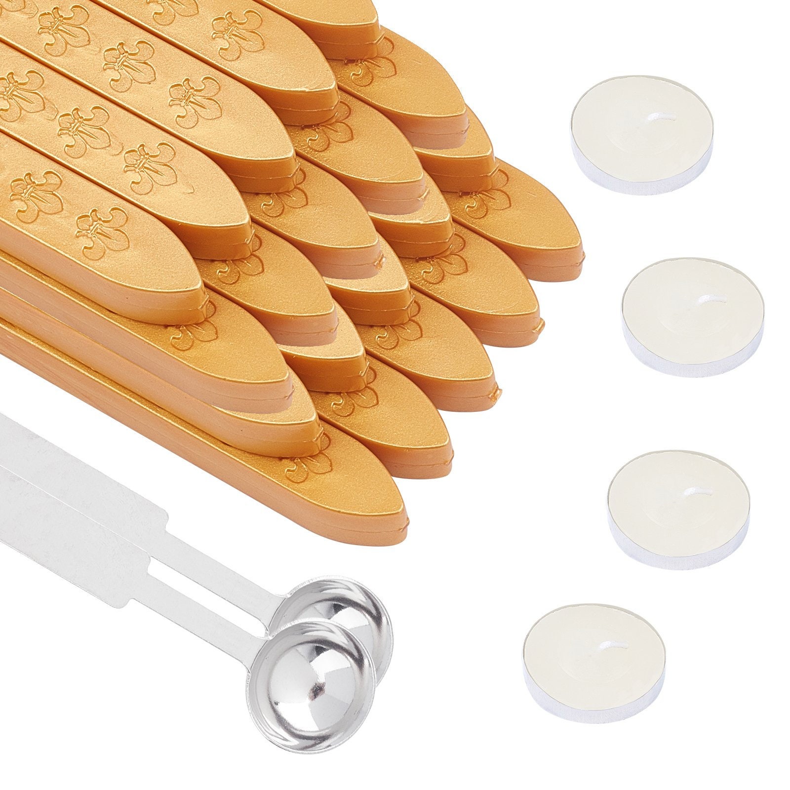 Sealing Wax Sticks with WicksVintage Gold Etsy