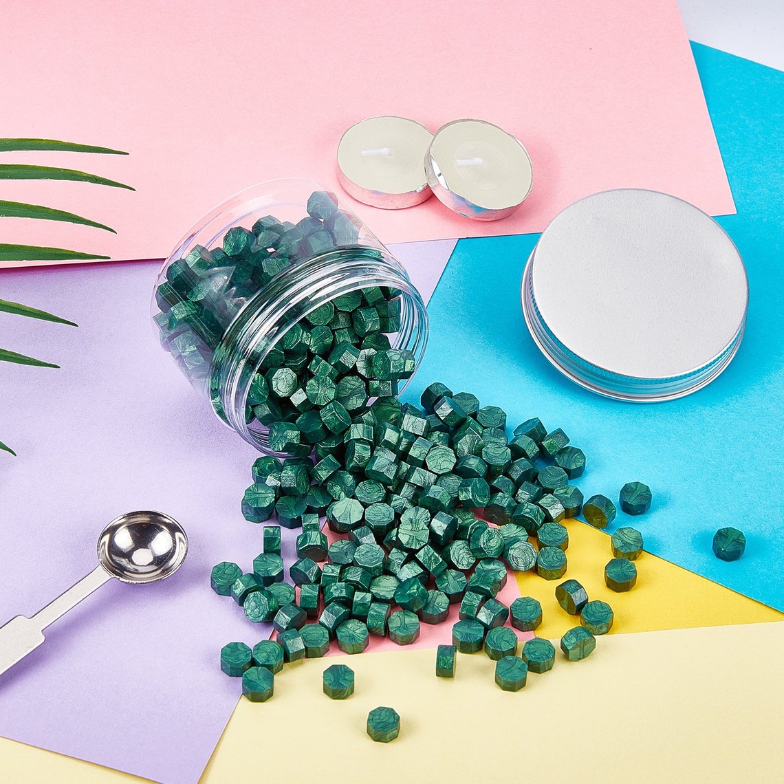 300 Pieces Sealing Wax Beads KitTeal Etsy