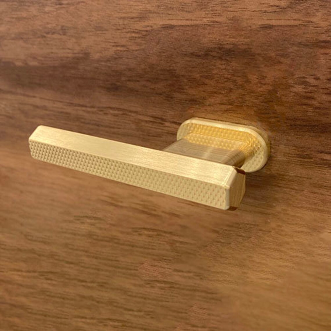 Flat Knurled Hex Lbar Etsy