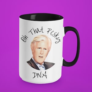 True Crime Coffee Mug | True Crime Gifts | Crime Fan | Crime Magazine | Keith Morrison Mug | Dateline TV Show | Oh That Pesky DNA