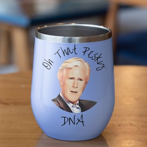 True Crime Wine Tumbler | Adult Sippy Cup | True Crime Gifts | Crime Magazine | Dateline Crime | Keith Morrison | Oh That Pesky DNA