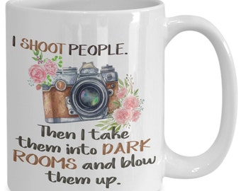 Gifts For Photography Lover Photographer Gift Camera Mug Photographer Lover Sassy Sarcastic Mug Point and Shoot Film Camera