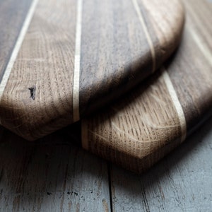 Surf-Inspired Kitchen Board, Surfboard-Shaped Charcuterie, Fish Tail Surfing Decor, Bespoke