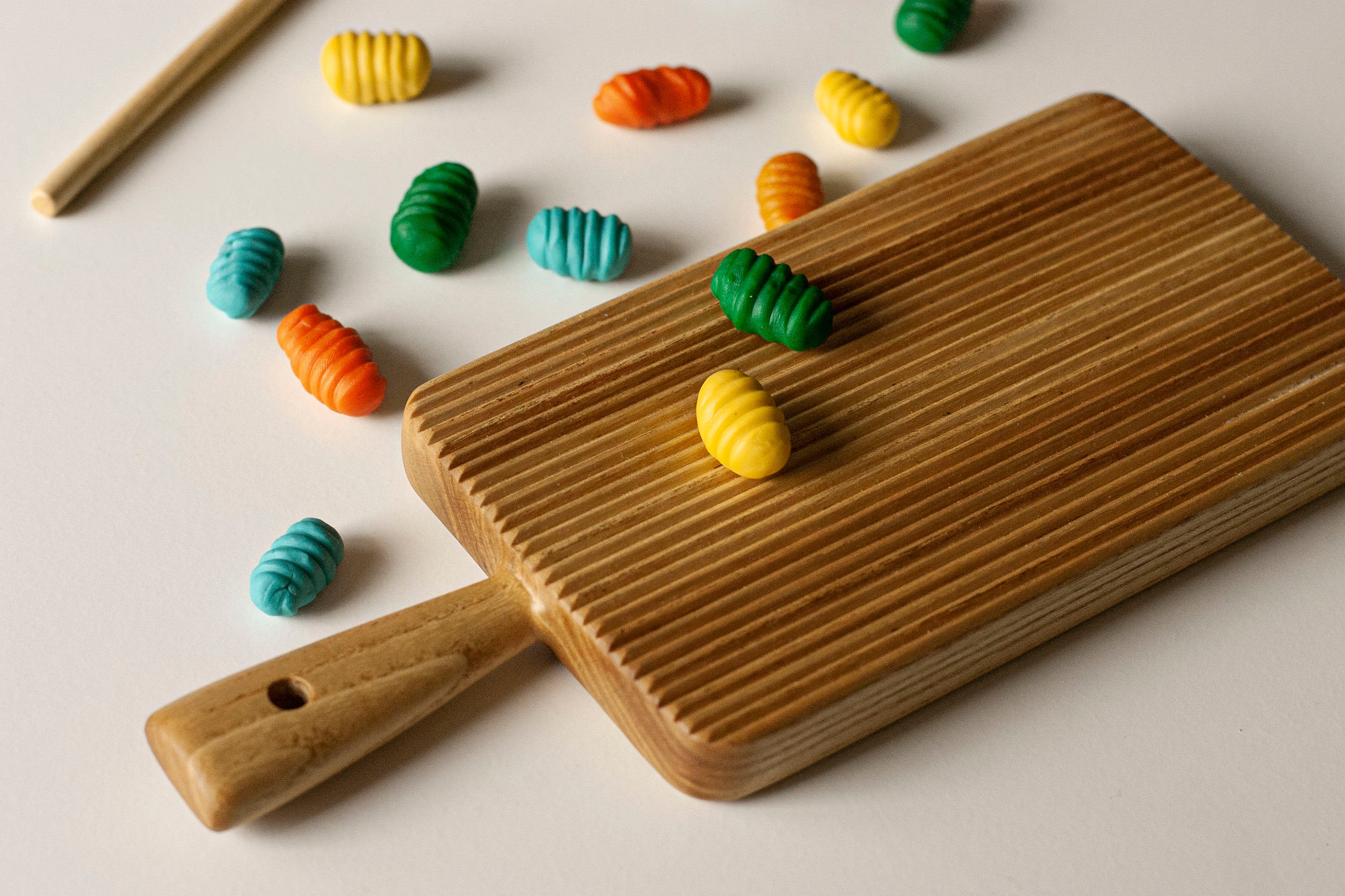 4pcs baby food maker Pasta Shaper Tool Gnocchi Board Set Gnocchi Maker  Butter