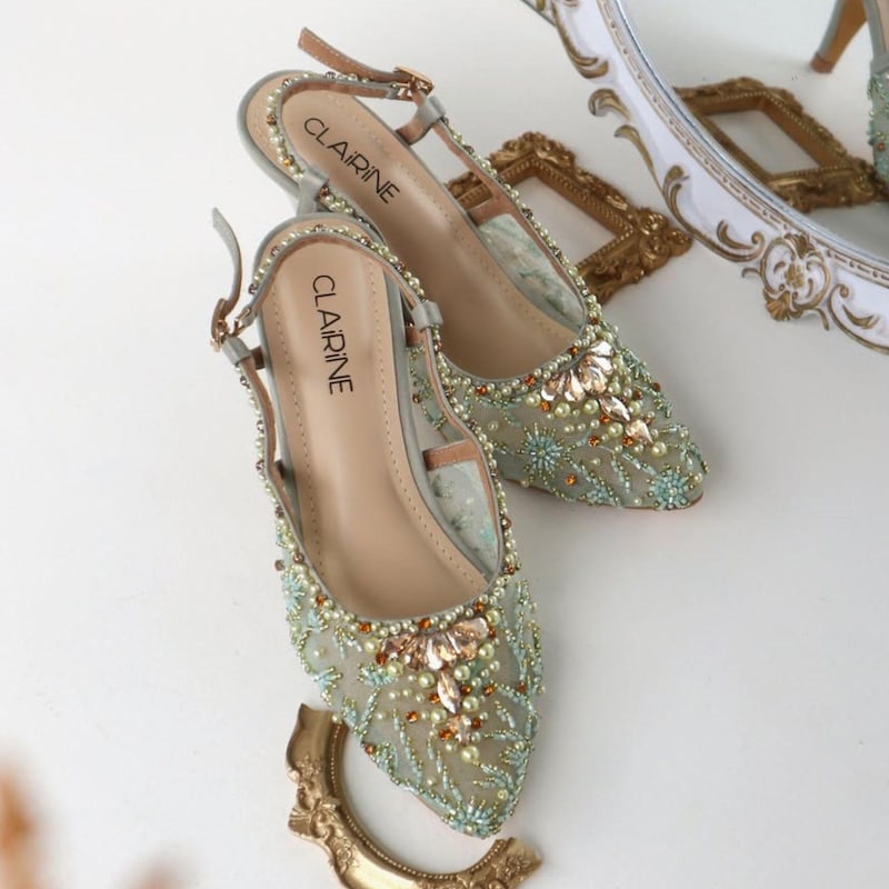 Nude Wedding Pumps - Etsy