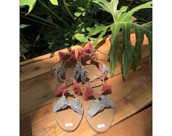 Boho-Stil Sandale für Frauen, Strandparty Sandale für Mädchen, lässige Gladiator Sandalen für den täglichen Gebrauch, hübsche Schnürsandale für Frauen