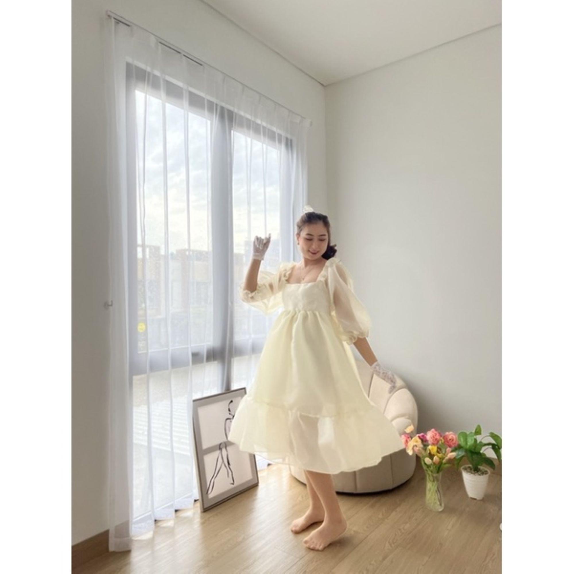 パーティードレス Cutout Cotton Organza Dress Cut-Out Organza Dress • ESTHE