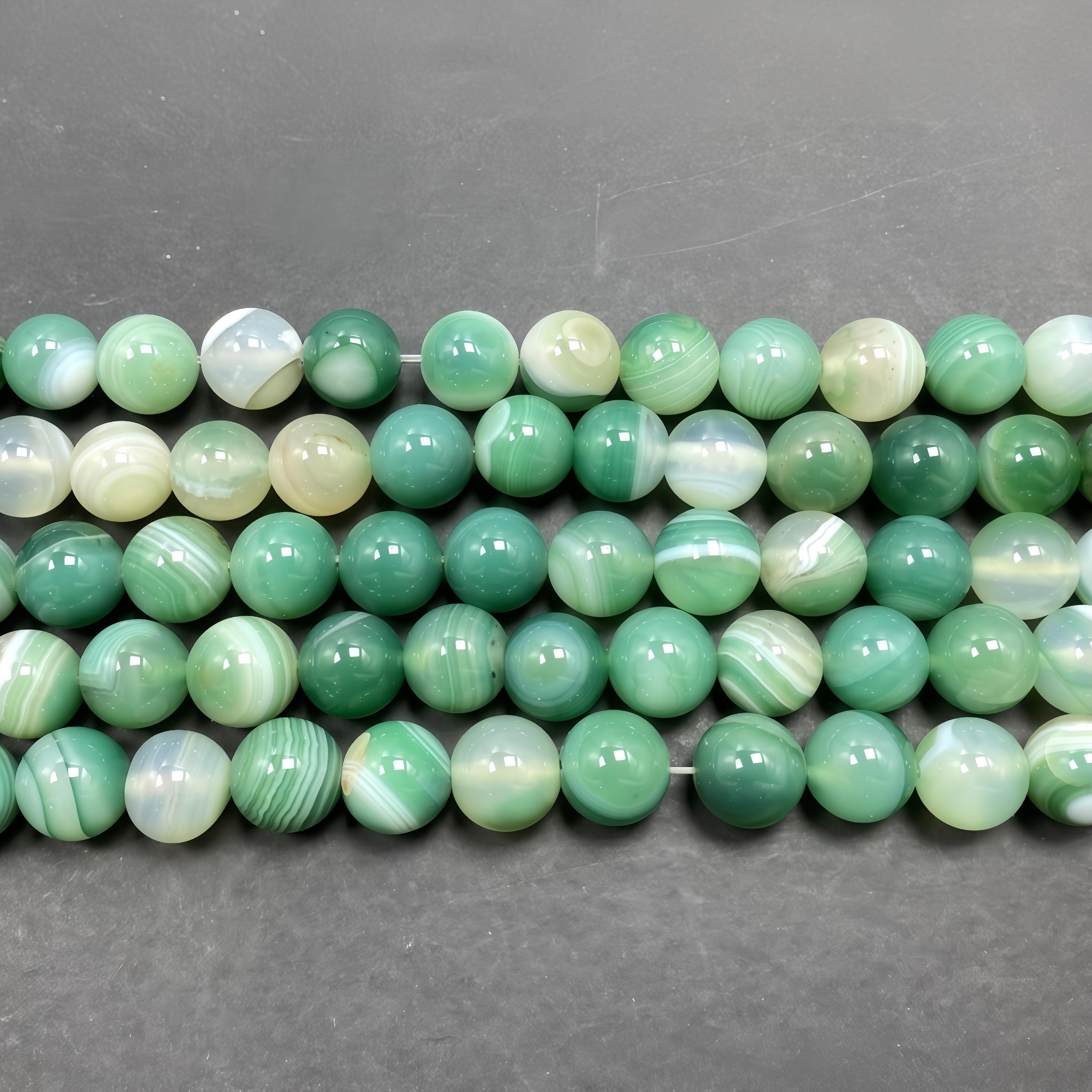 Green Flower Agate - Etsy