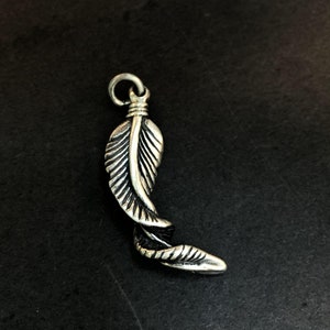Goro Takahashi Curly Feather 925 Sterling Silver Boho Chic Takahashi Goro DIY Jewelry Making Design for Necklace Earring Bracelet