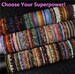 4mm Crystal Gemstone Bracelets, Beaded Power Mini Healing Energy,Stackable Protection Stress Anxiety,Women Stretch Beaded Bracelet(7.5 inch) 