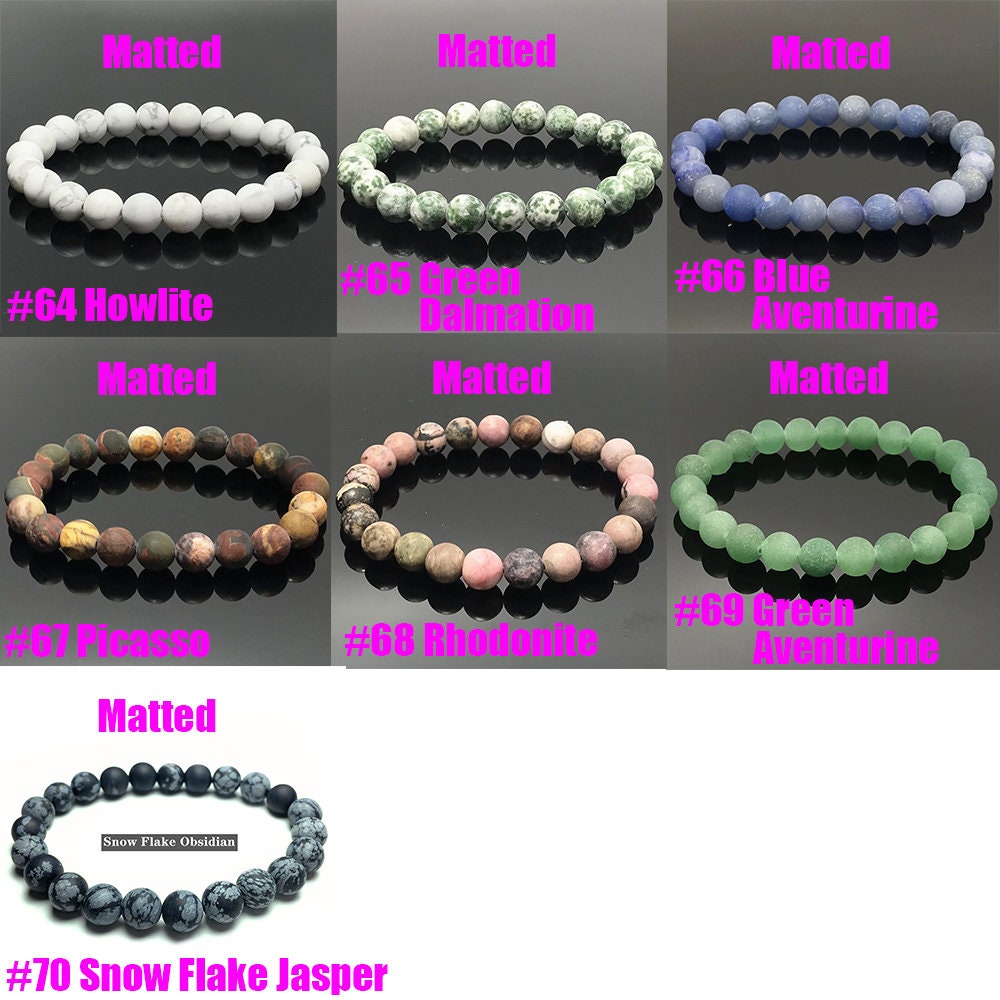 Natural Malachite Gemstone Stretch Bracelet - 6mm Round Beads, Unisex Healing Jewelry, Gift For Men & Women