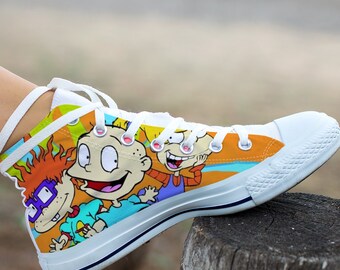 rugrats custom shoes