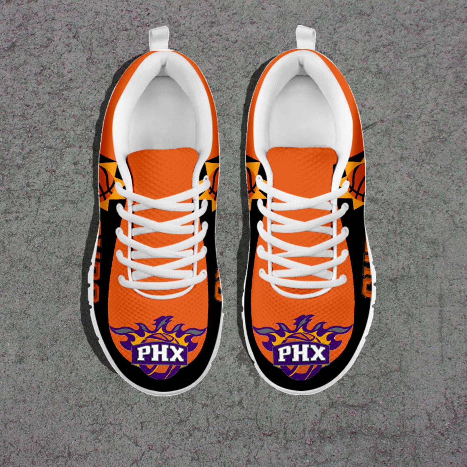Phoenix Suns Custom Sneaker American Basketball Canvas Phoenix Suns Custom Sneaker American Basketball Canvas