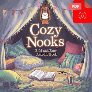 Bold & Cozy – The Ultimate Anti-Stress Coloring Escape