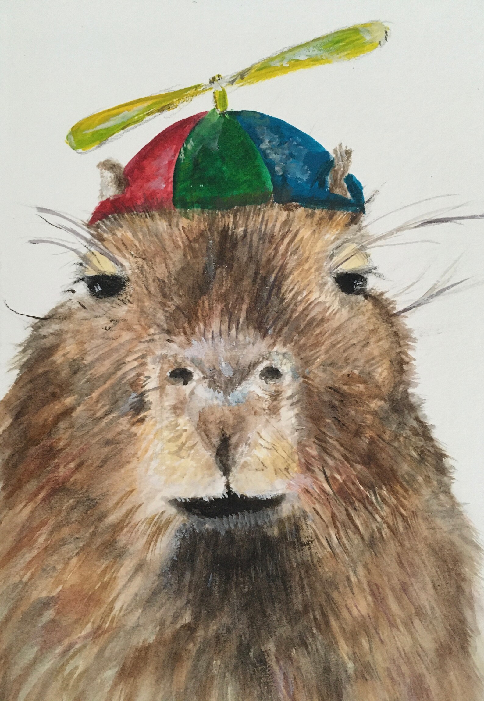 Toalla de té Capybara harta | Etsy