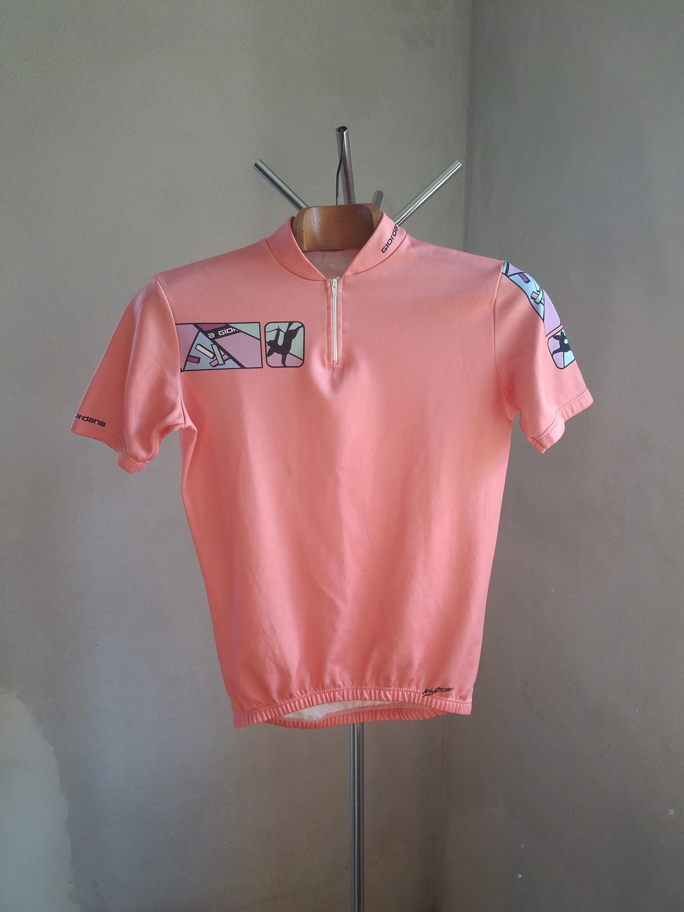 70s 1/4 Zip Cycling Shirt, Color Block Ringer Tee Striped T