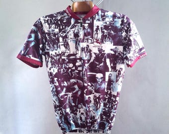 Maillot Cycliste MAPEI – SMS Santini 2002 – Taille XL – Occasion Collector