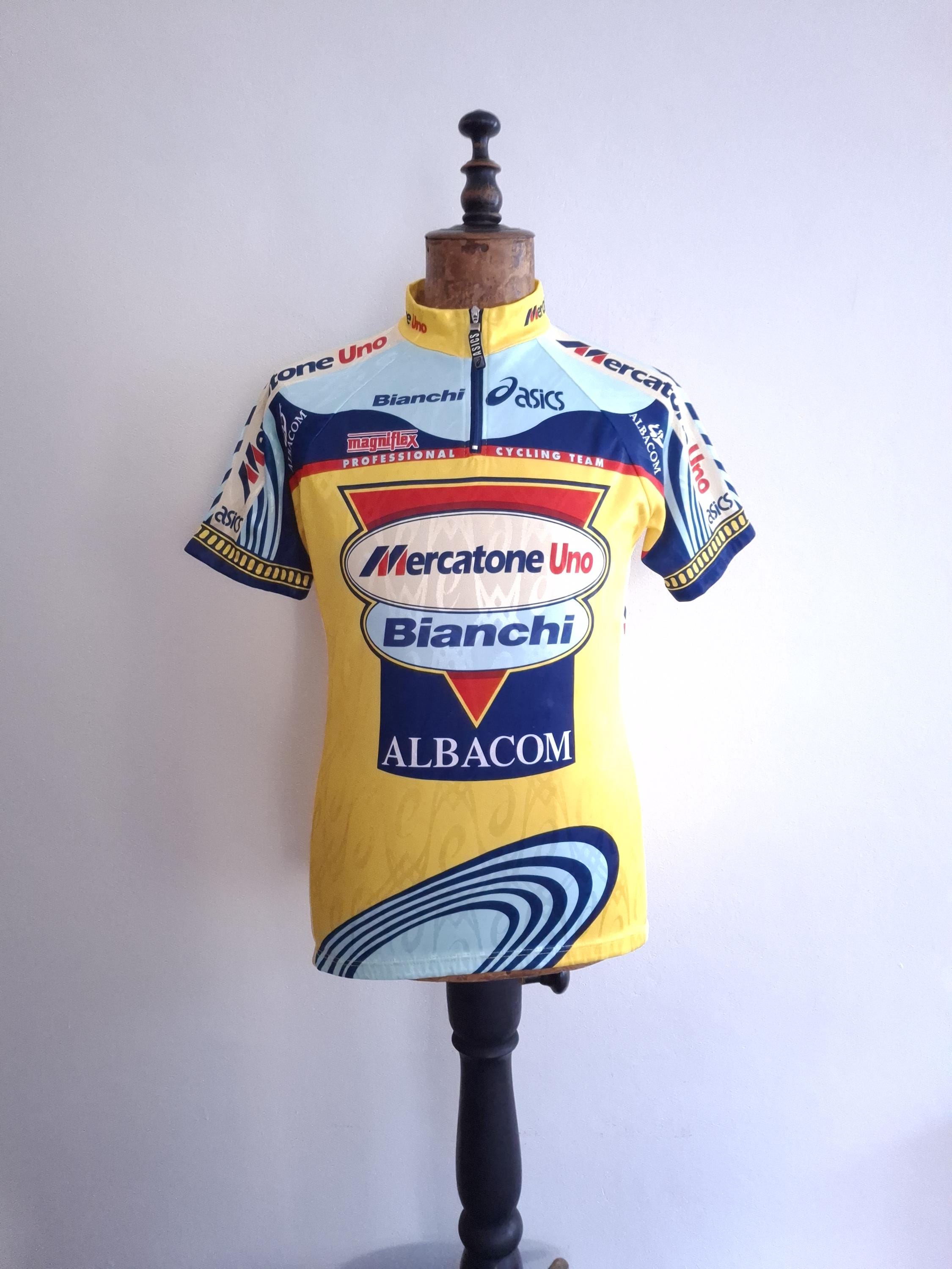 【新品未使用】Mercatone Uno サイクルジャージ Bianchi Vintage 1999 Mercatone Uno Cycling Jersey – Bianchi, Asics, L - Etsy