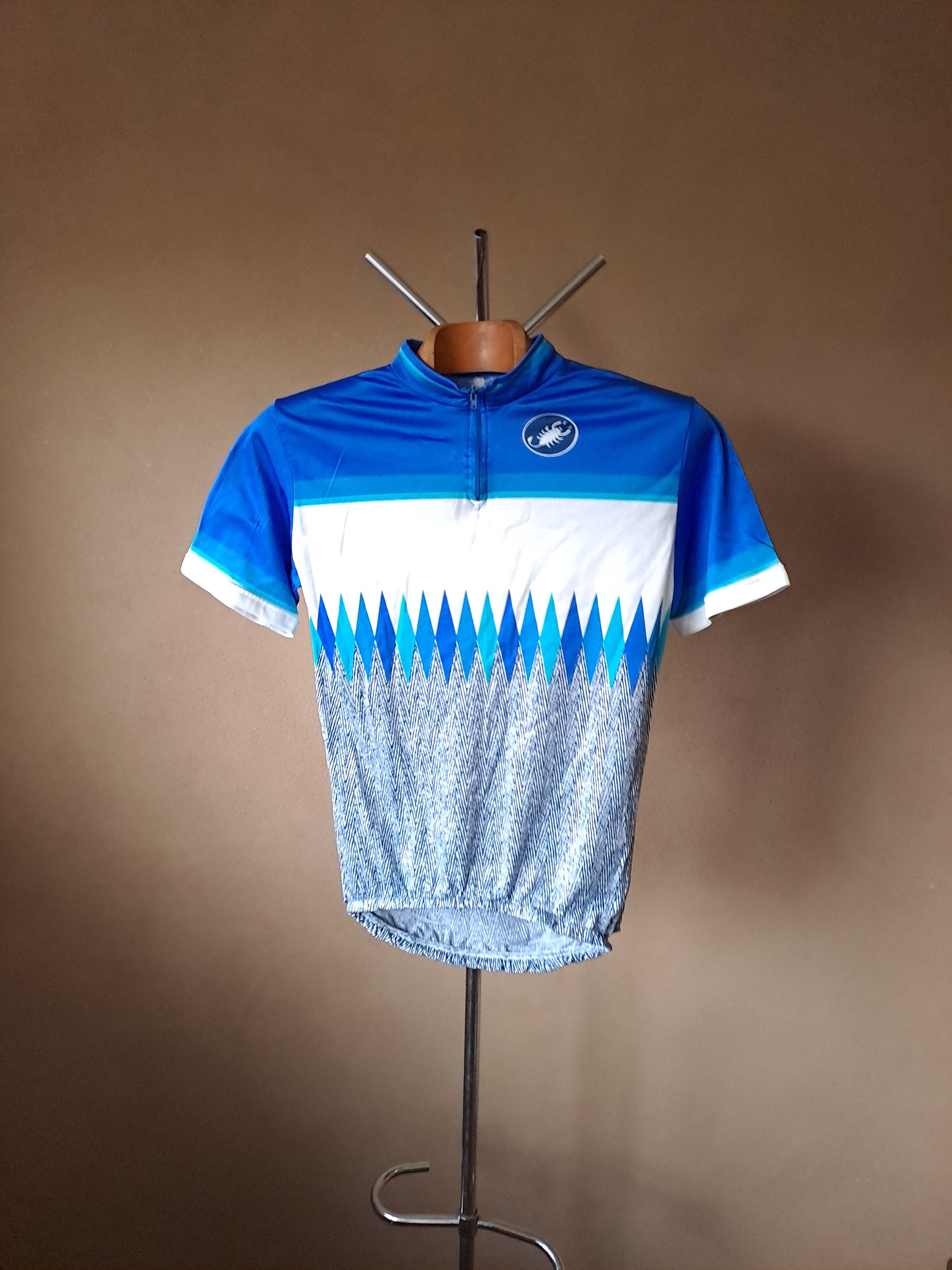 Maillot Cyclisme Vintage Capo – Fabriqué En Italie – Taille S – Unisexe Adulte