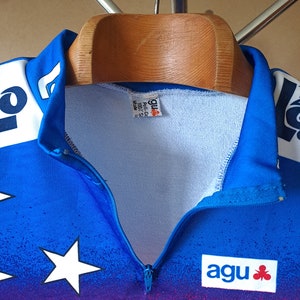 Maillot Vélo Vintage Eddy Merckx Belgique Années 80/90 - Taille 7