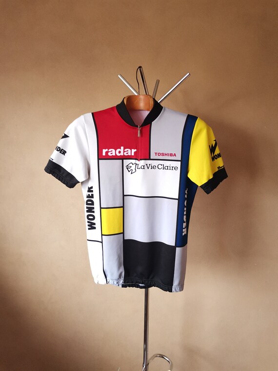 1985 6 Radar La Vie Claire Pro Cycling Team Short Sleeve Etsy