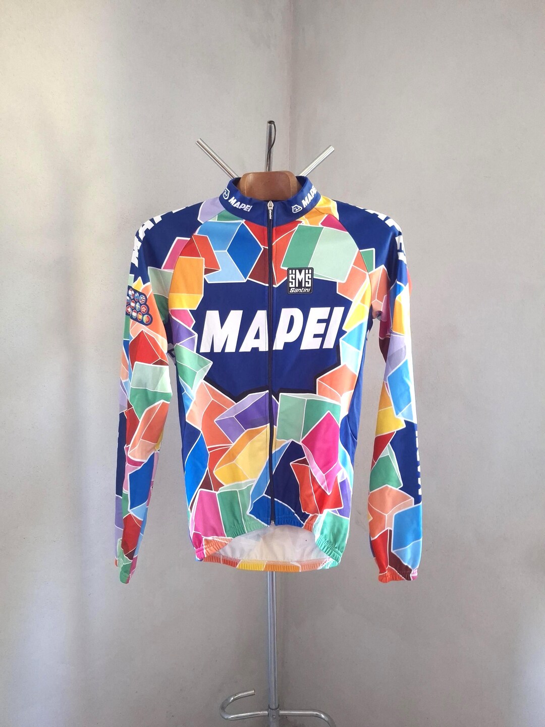 Veste Cyclisme Vintage Panasonic Isostar Team - Bleu/blanc - Homme - Taille L/XL/XXL