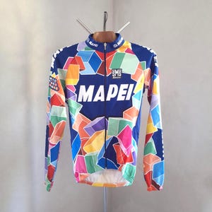 Team Mapei  commemorative winter cycling jacket, size L
