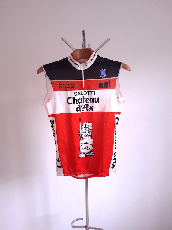 Maillot Vintage SALVARANI Champion d'Italie | Vintage Cycle Shop