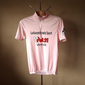 Maillot Cyclisme Vintage SEB Années 90 - Rouge Blanc Gris - Taille M - Fabriqué En Italie