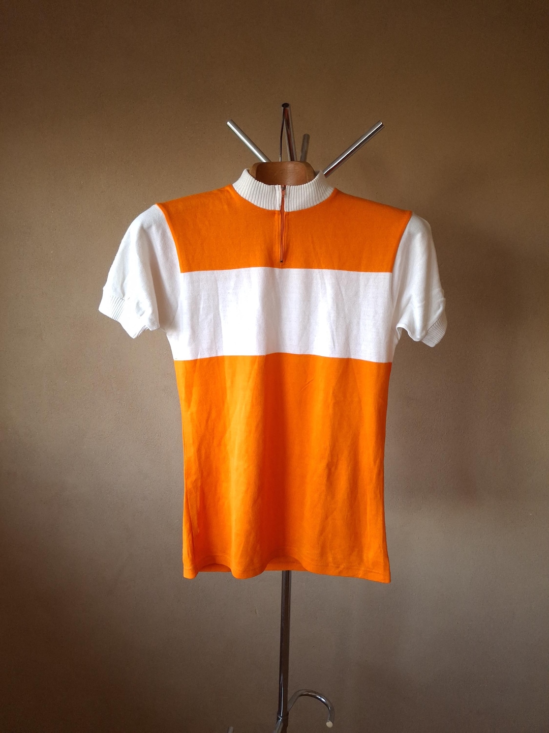 Maillot Cycliste Vintage Laine - Années 80, Taille S, Neuf Sans étiquette