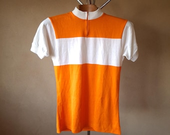 Vintage 70 s Probably Cotton Ferrari Short Sleeve Cycling Jersey With Knitted Collar and Sleeve Ends in Red Size M Etsy UK