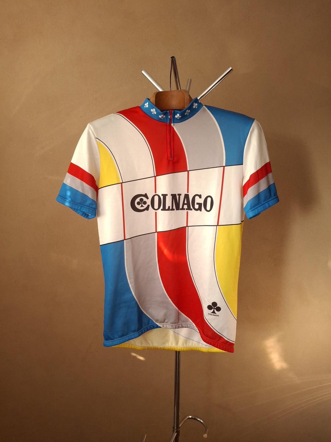 Vintage Cycling jersey shirt '90s pro Bouygues shorts maglia