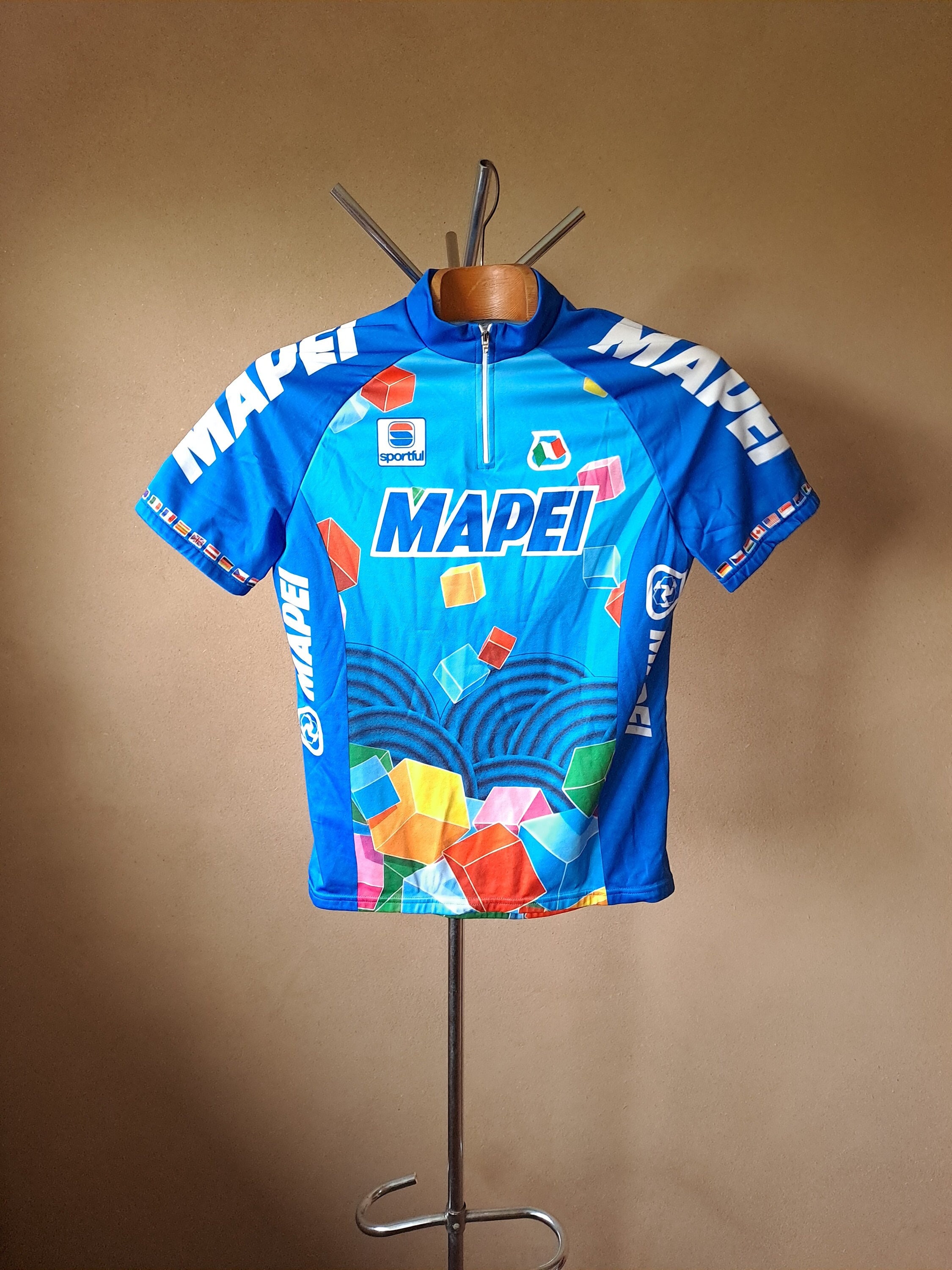 Maillot Ciclismo Vintage Mapei