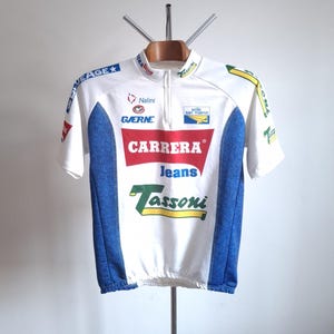 Maillot Cyclisme Vintage Biemme Années 90 - Taille XL - Violet, Bleu, Jaune - Rare
