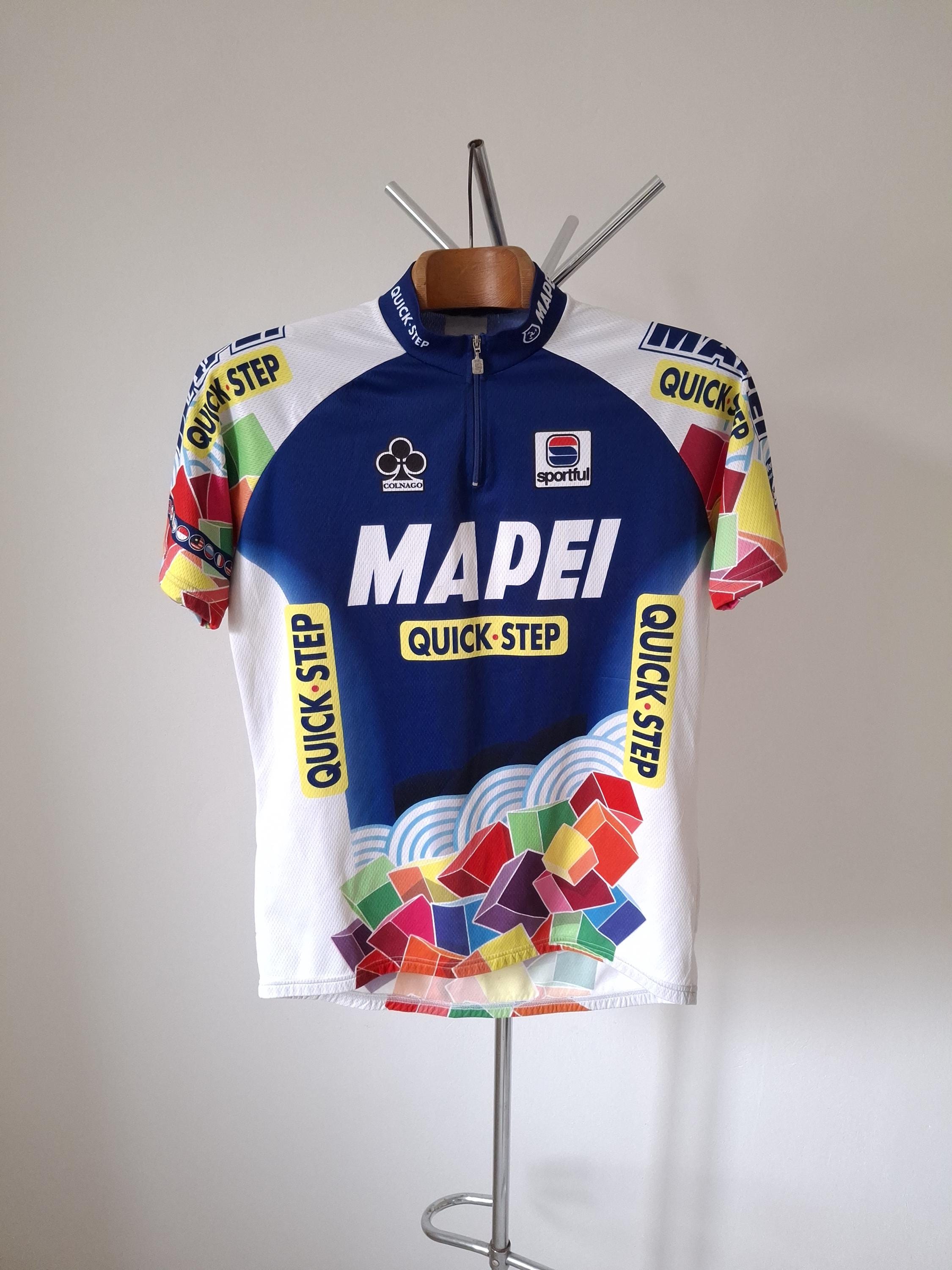 【希少】MAPEI マペイ　Italy　イタリア　サイクリングジャージ　M 希少】MAPEI マペイ Italy イタリア サイクリングジャージ M