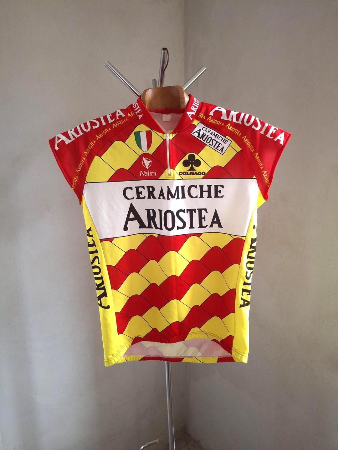 Maillot Cycliste Vintage Sportful Ceramiche Ariostea Colnago – Taille XL