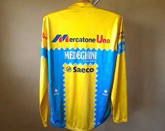 Maillot Cyclisme Vintage – Mercatone Uno / Medeghini / Saeco / Pinarello – XXXL