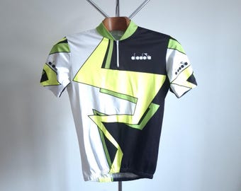 Maillot Cycliste Rosti PMP Italia - Taille L - Fabriqué En Italie - Zip Avant - Excellent état