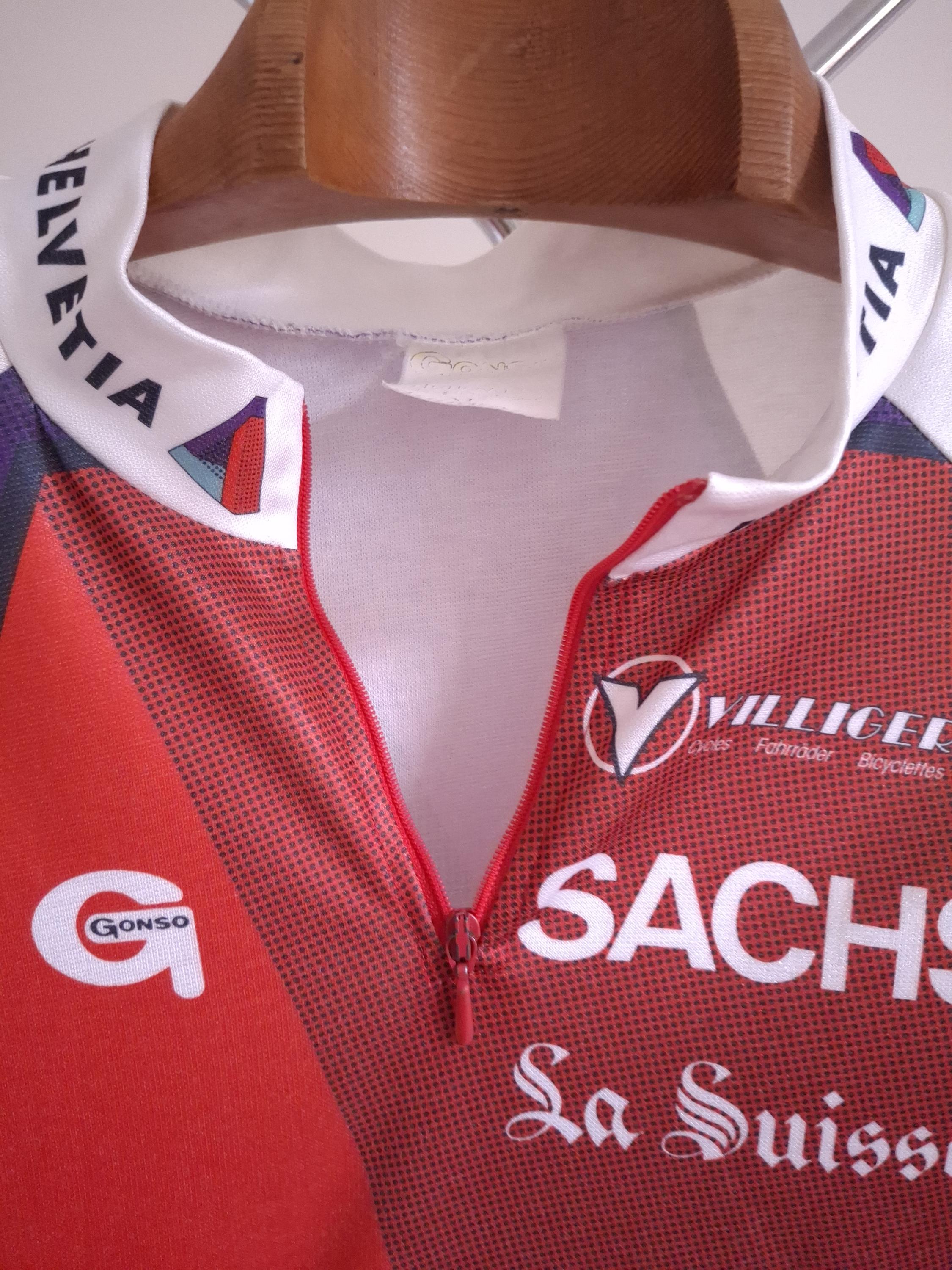 Early 90's Helvetia - La Suisse Professional German Short Sleeve