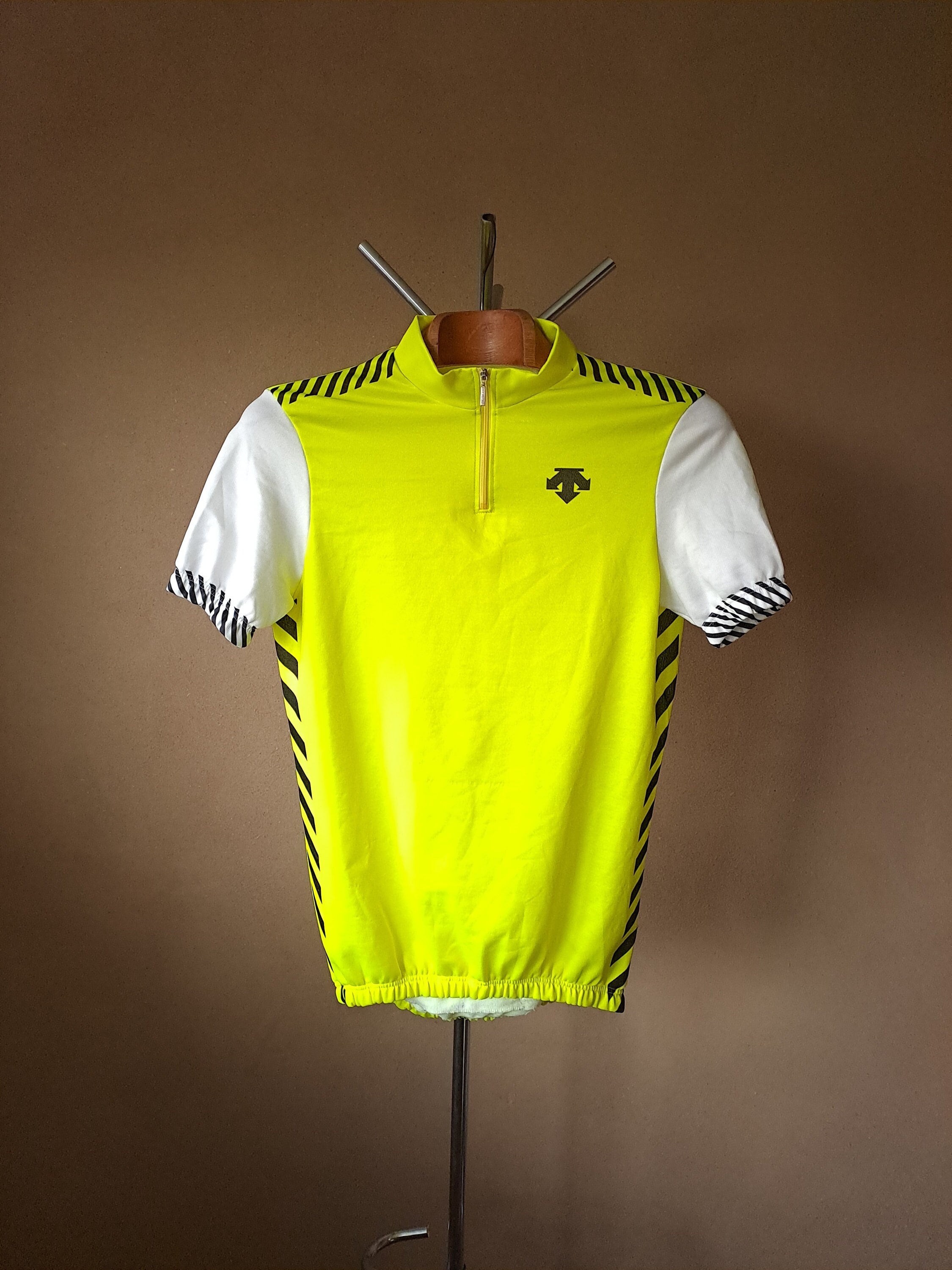 Maillot cycliste SYSTEME U vintage années 80 camiseta shirt jersey trikot M