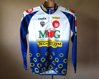 Maillot Cycliste Vintage Nalini – MG Boys Maglificio Technogym Team Pro 1997 – Taille 5/XL