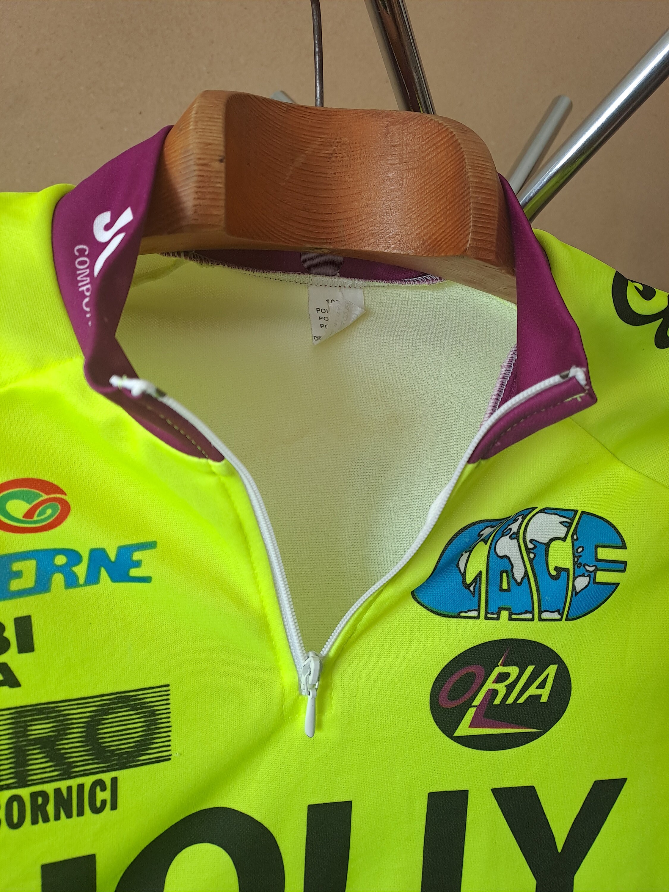 Maillot Cycliste Vintage Nalini – JOLLY COMPONIBILI CLUB 88 Team 1993 (Italie, 2XL)
