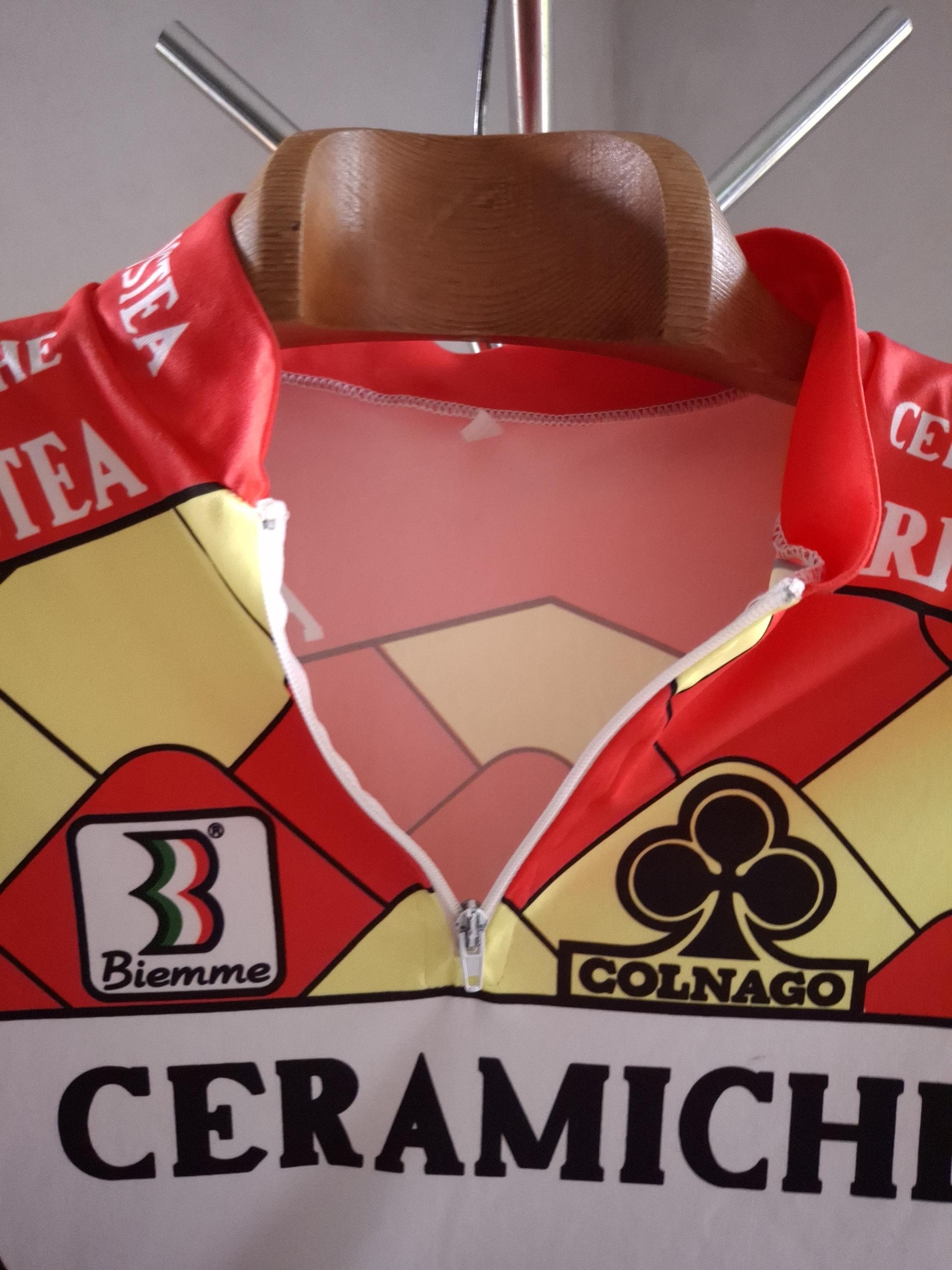Maillot Cycliste Biemme Ceramiche Ariostea – Sans Manches, Taille M, Occasion