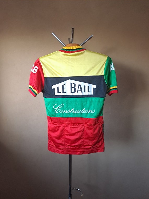 Maillot cycliste professionnel italien vintage 1995 de l'équipe MG Technogym, taille XXXL - France