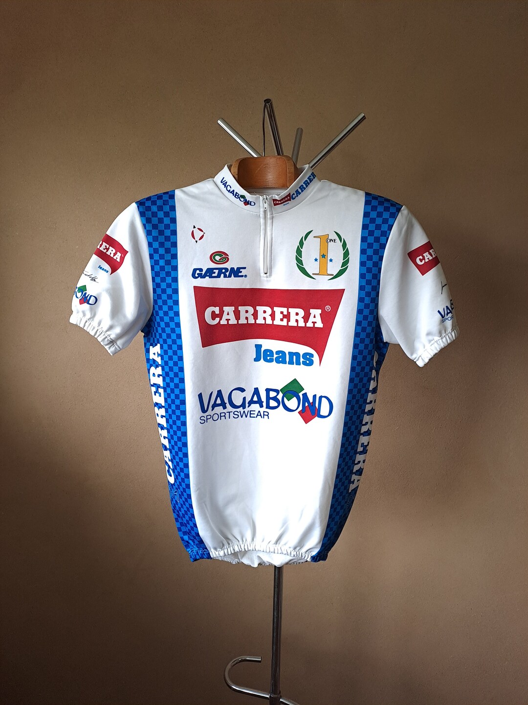 Maillot De Cyclisme Carrera Vagabond - Taille M - Occasion