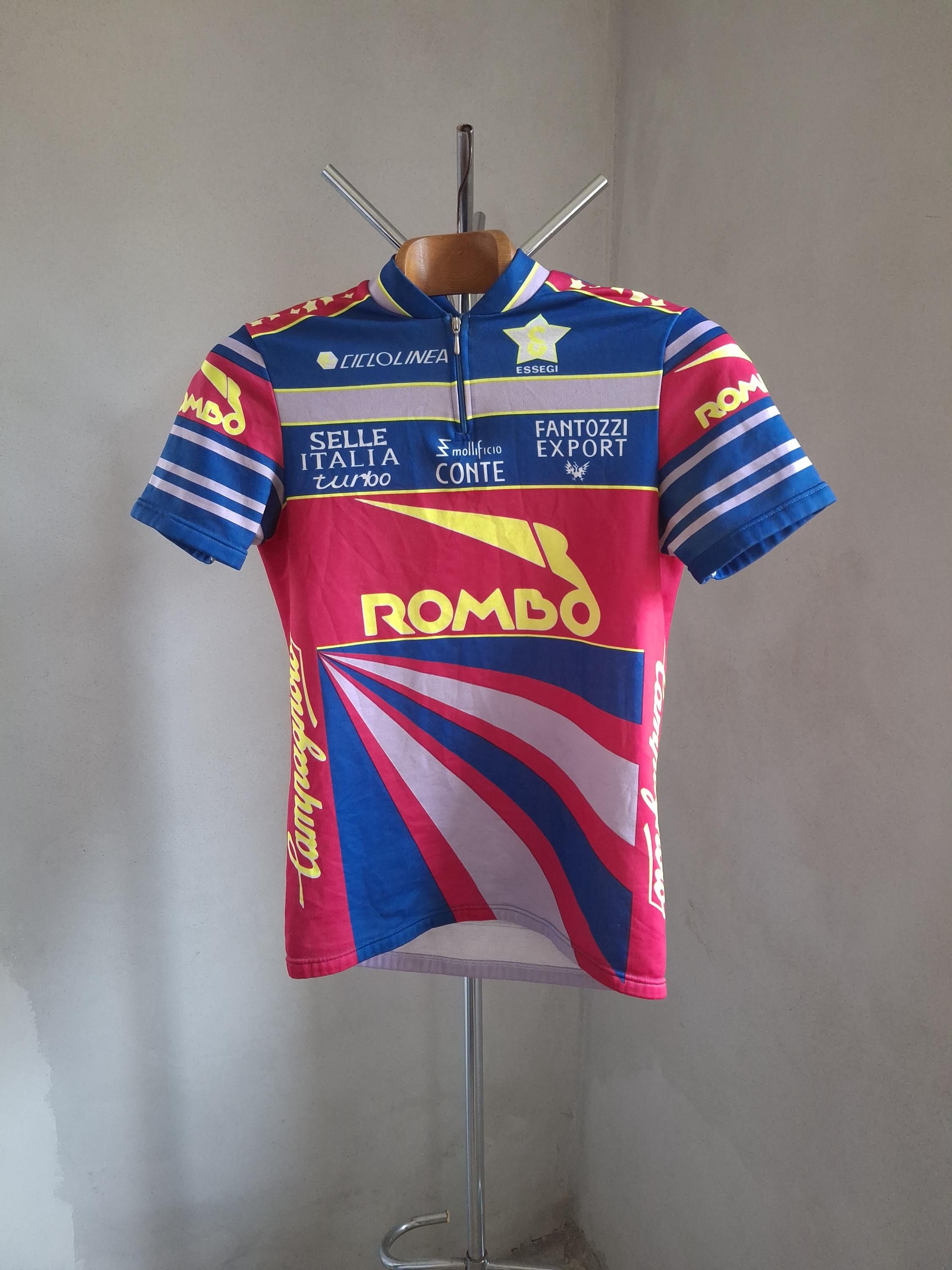 Maillot Cycliste Vintage Descente Homme - Années 90 - Rouge - Taille S - Japon