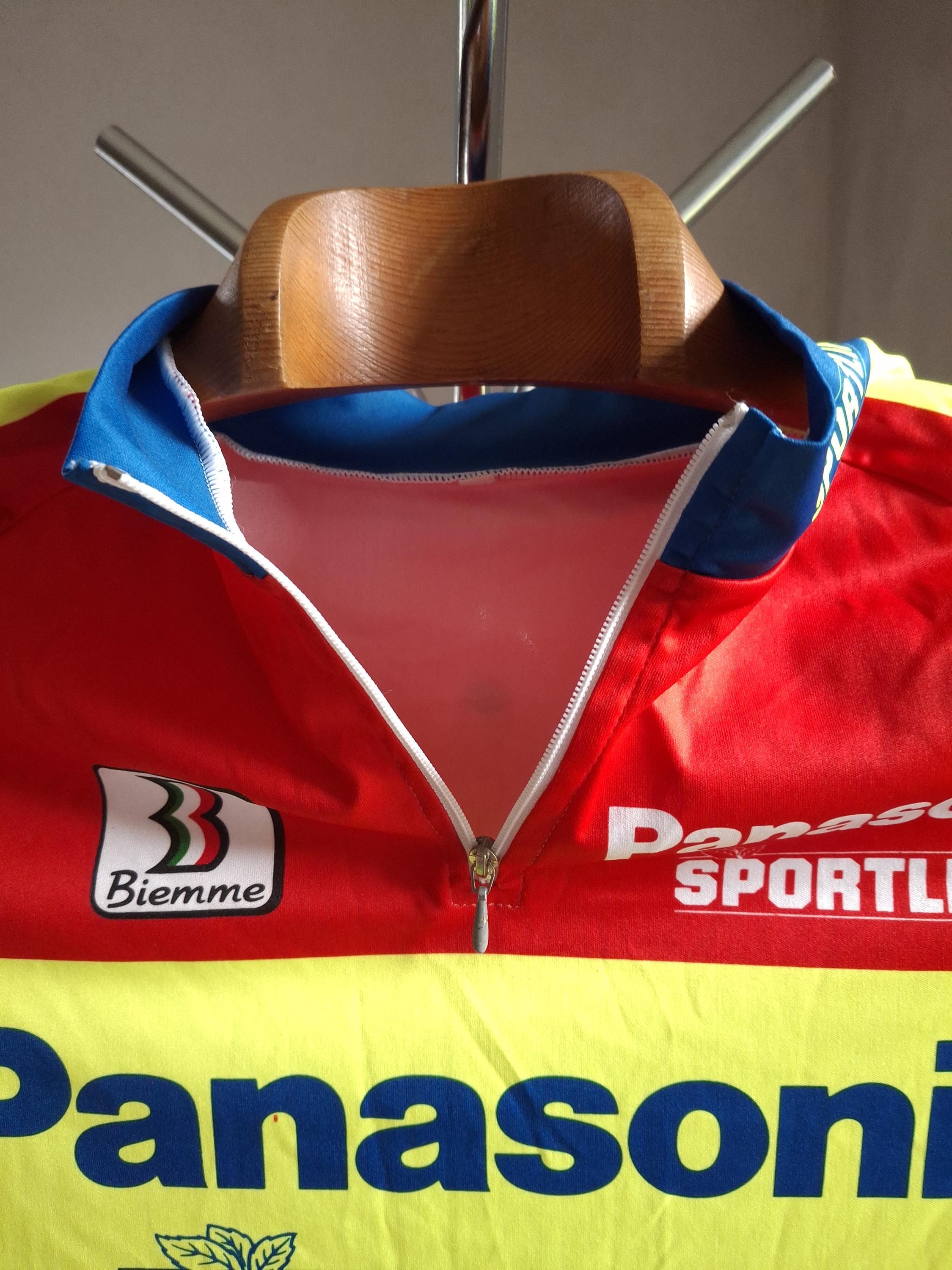 1990-1992 Panasonic Sportlife Itlaian Pro Cycing Short Sleeve