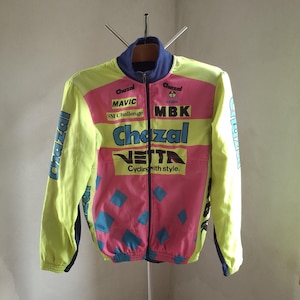 1993 Chazal - Vetta - MBK bold retro Italian pro cycling cycling jacket, size L