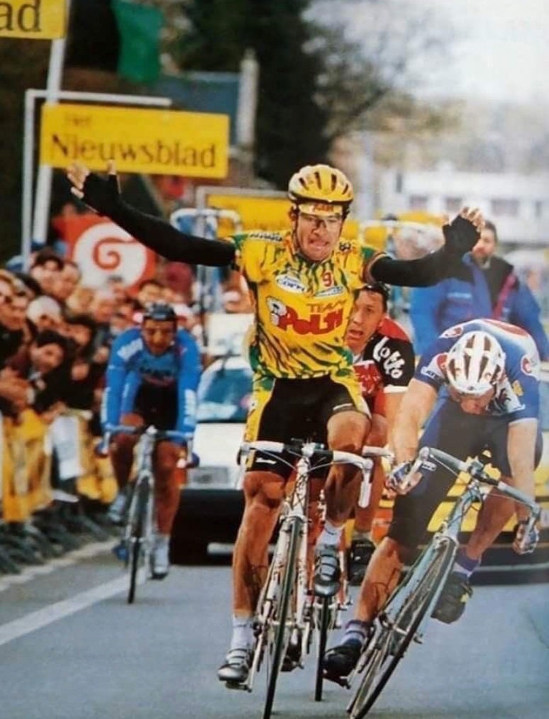 Maillot cycliste polti sale